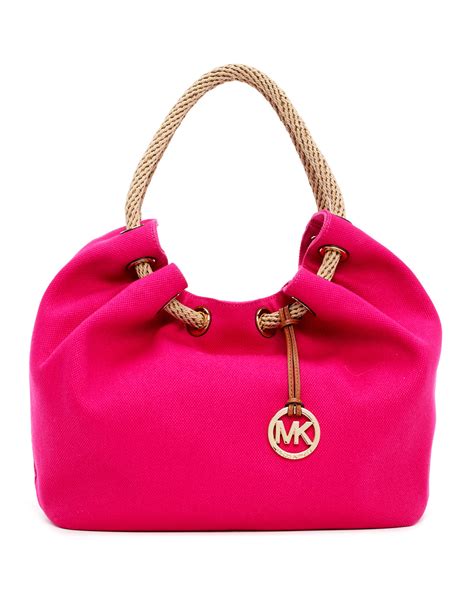 shoulder bag pink michael kors bag|Michael Kors shoulder bag clearance.